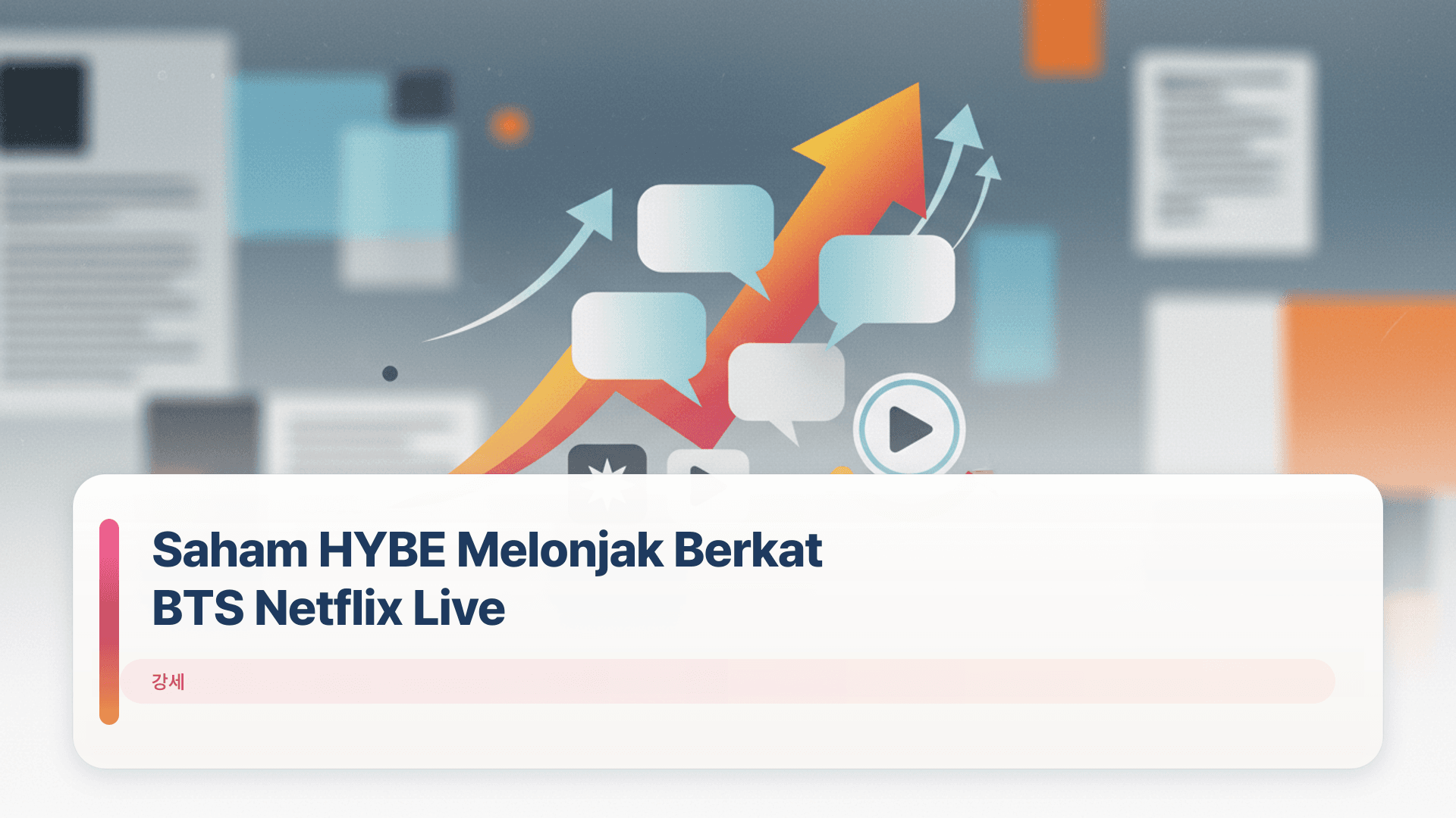 Saham HYBE Melonjak Berkat BTS Netflix Live