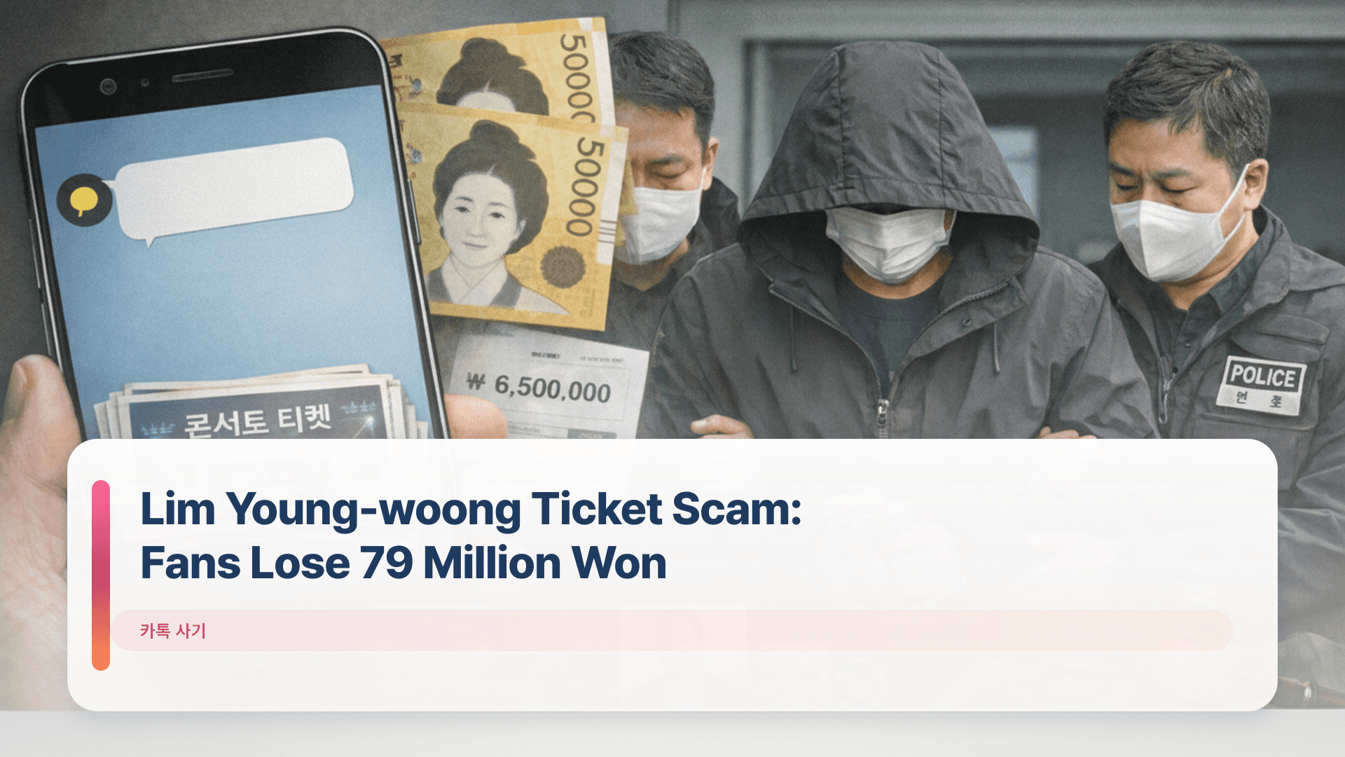 Lim Young-woong Ticket Scam: Fans Lose 79 Million Won