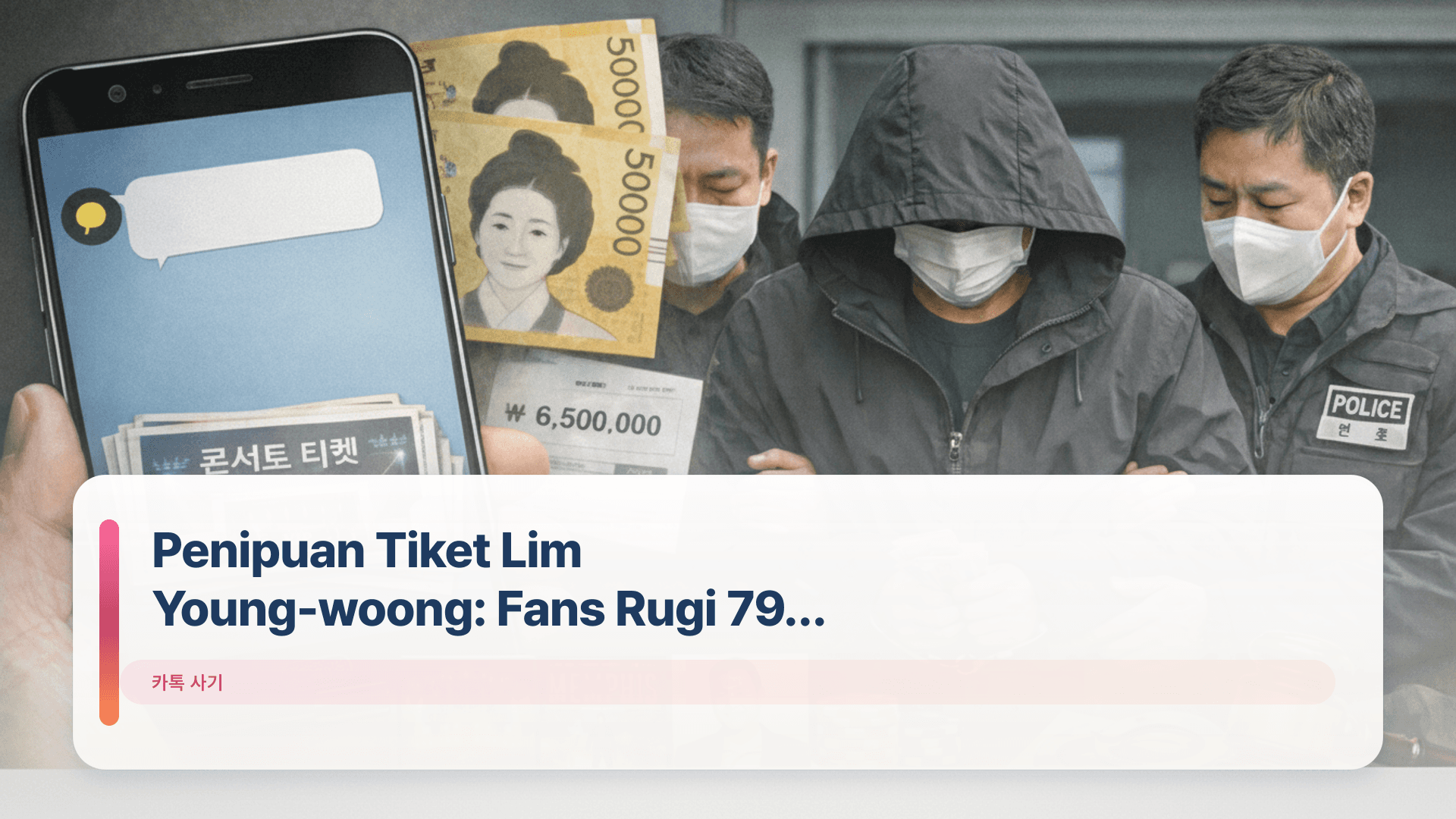 Penipuan Tiket Lim Young-woong: Fans Rugi 79 Juta Won