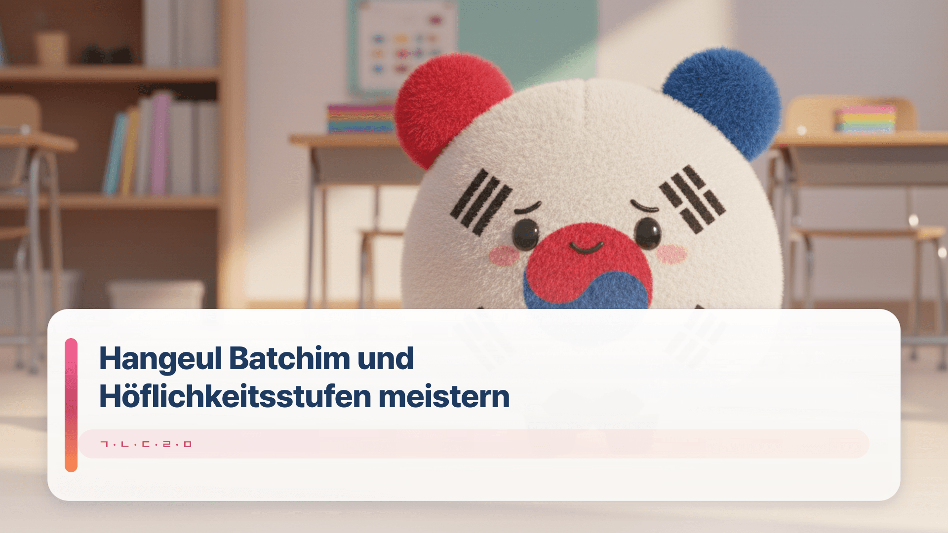 Hangeul Batchim und Höflichkeitsstufen meistern