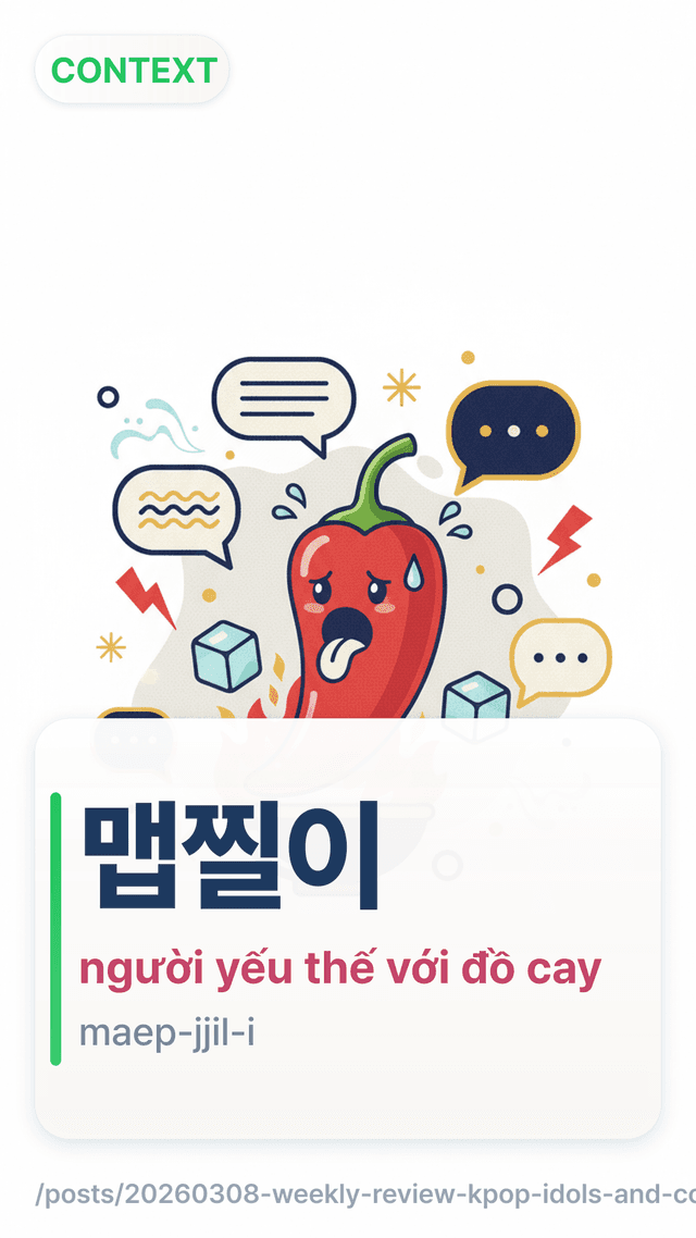 맵찔이 - người yếu thế với đồ cay
