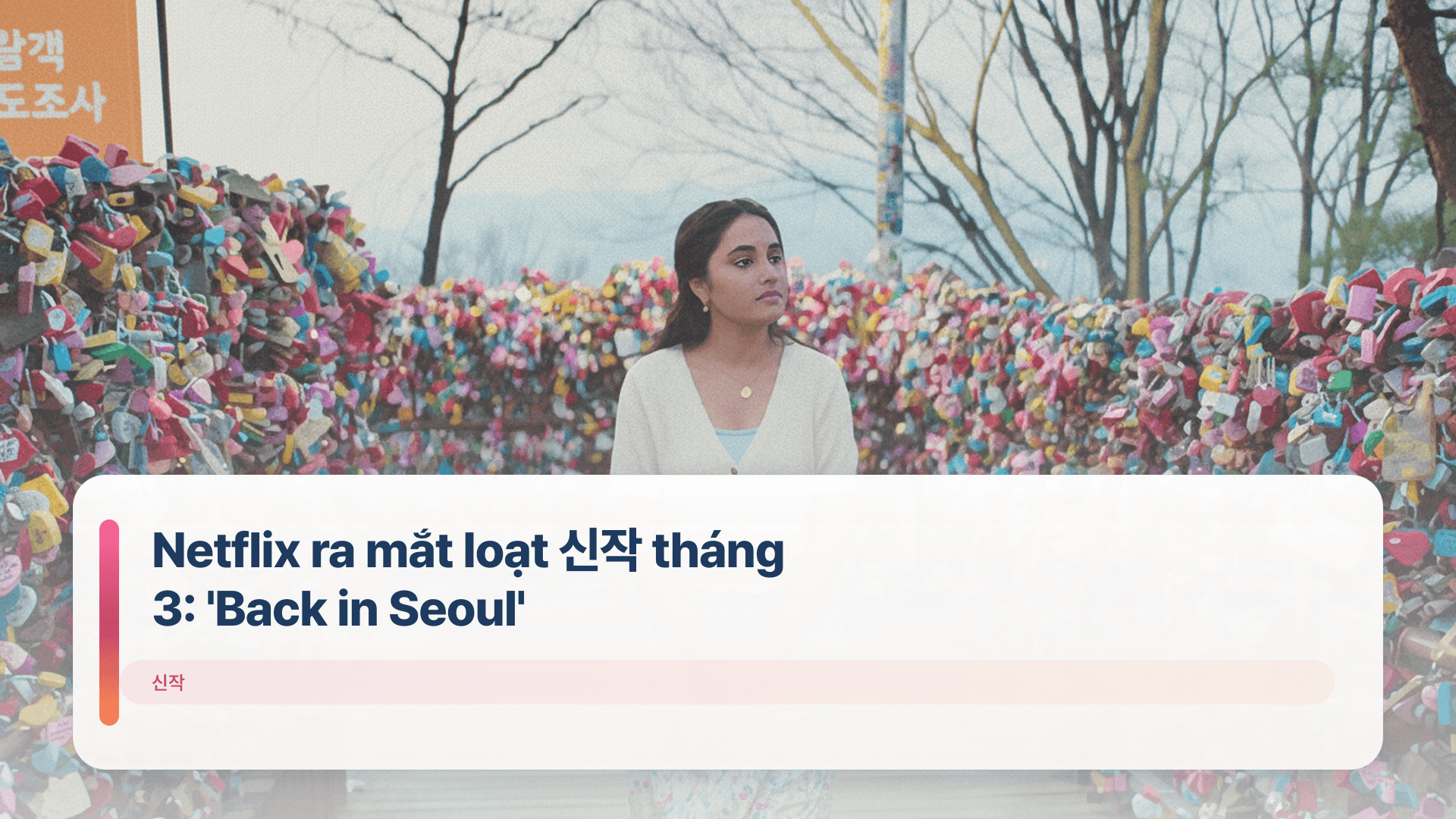 Netflix ra mắt loạt 신작 tháng 3: 'Back in Seoul'