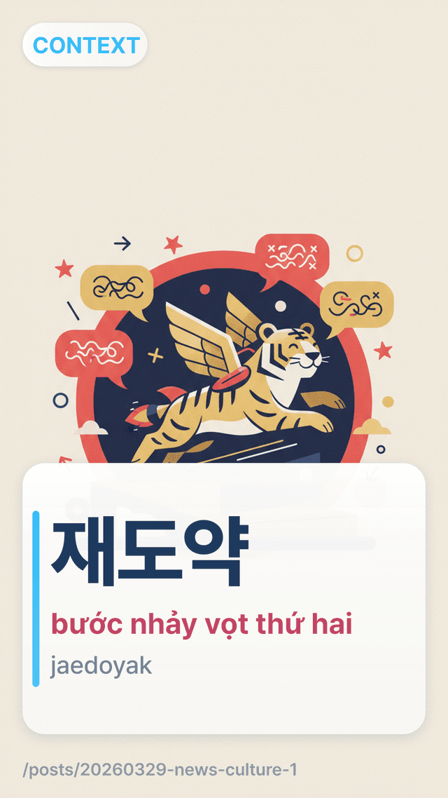 재도약 - bước nhảy vọt thứ hai