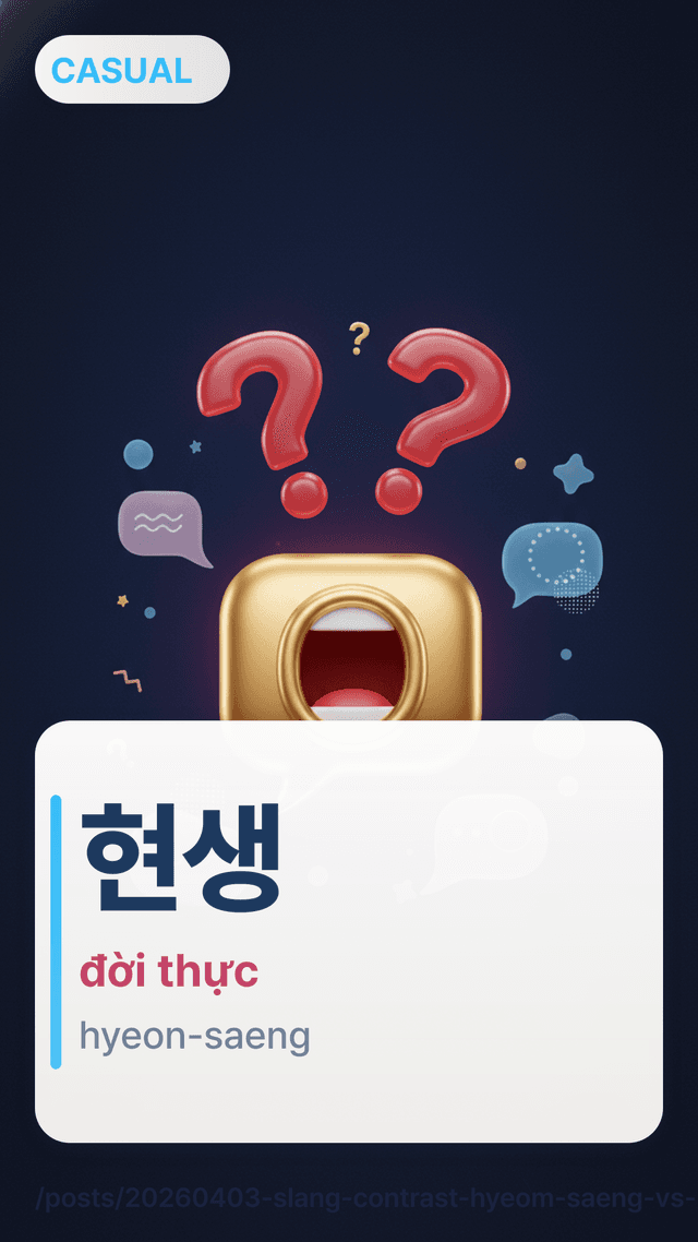 현생 - đời thực