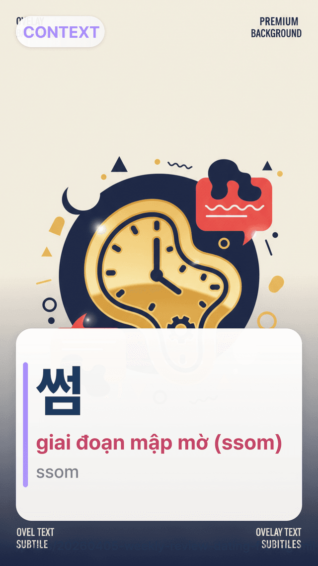 썸 - giai đoạn mập mờ (ssom)