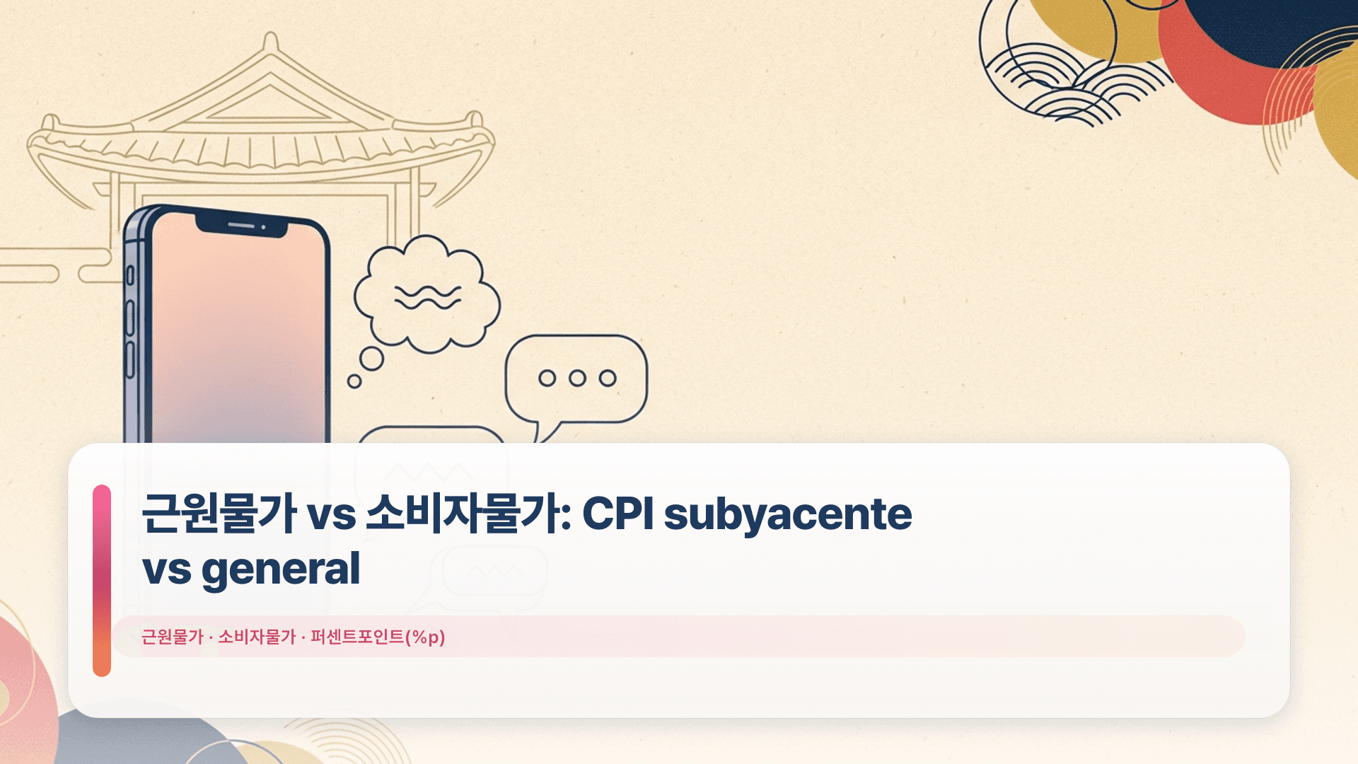 근원물가 vs 소비자물가: CPI subyacente vs general