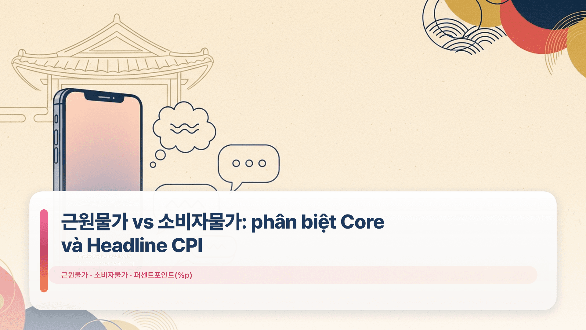 근원물가 vs 소비자물가: phân biệt Core và Headline CPI